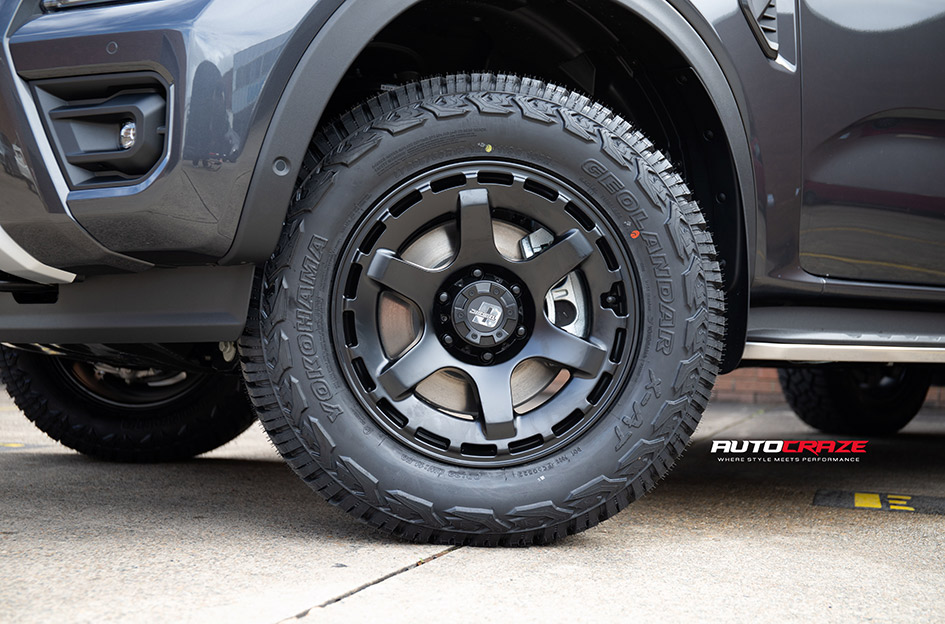 FORD RANGER NEXT GEN DIESEL MICHIGAN MATT BLACK 