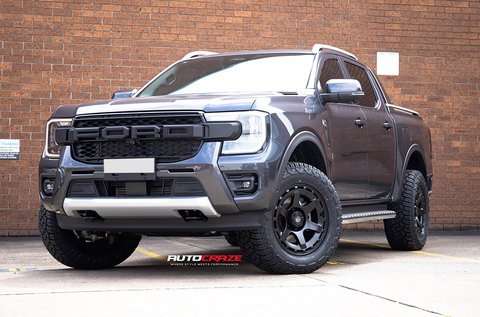 FORD RANGER NEXT GEN DIESEL MICHIGAN MATT BLACK 