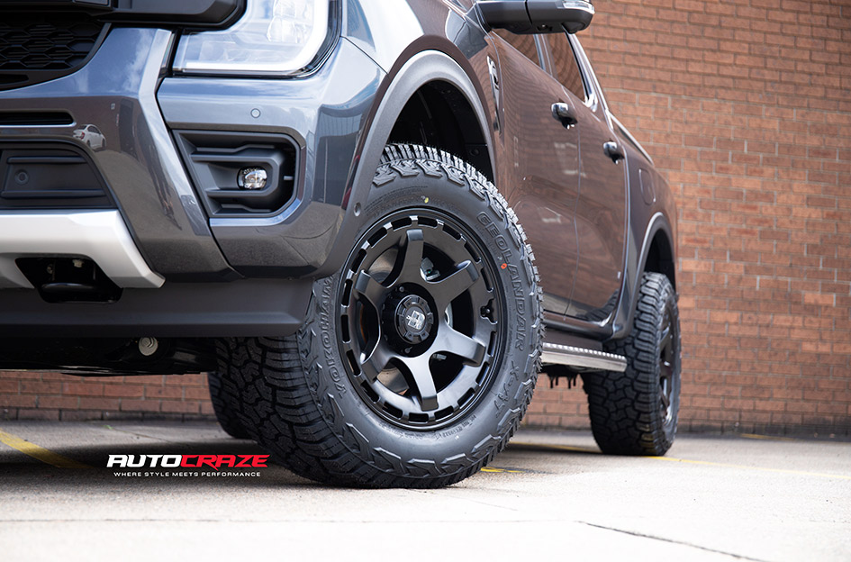 FORD RANGER NEXT GEN DIESEL MICHIGAN MATT BLACK 