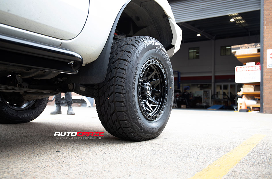 FORD RANGER FUEL COVERT MATTE BLACK