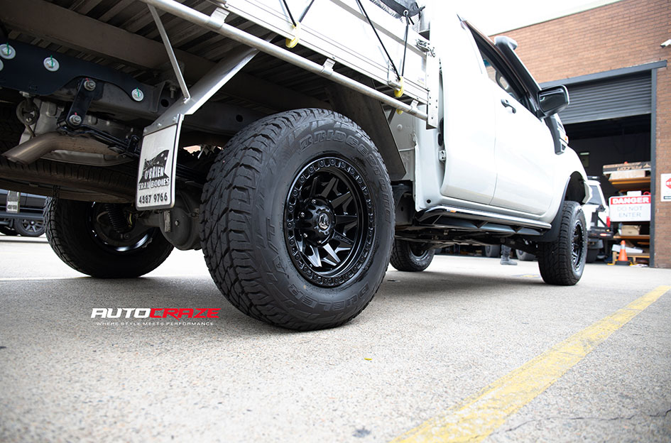 FORD RANGER FUEL COVERT MATTE BLACK
