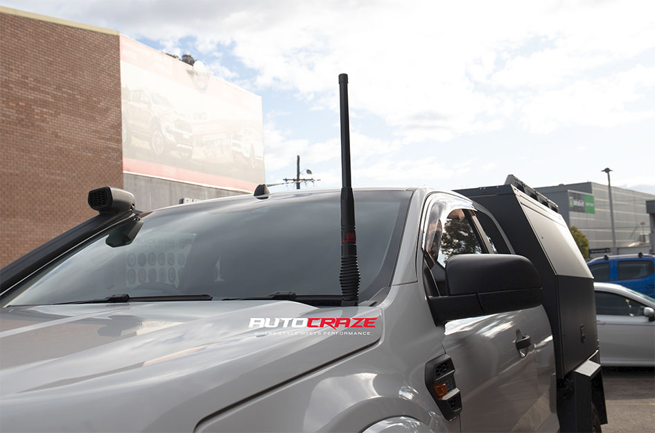 FORD RANGER FUEL COVERT MATTE BLACK