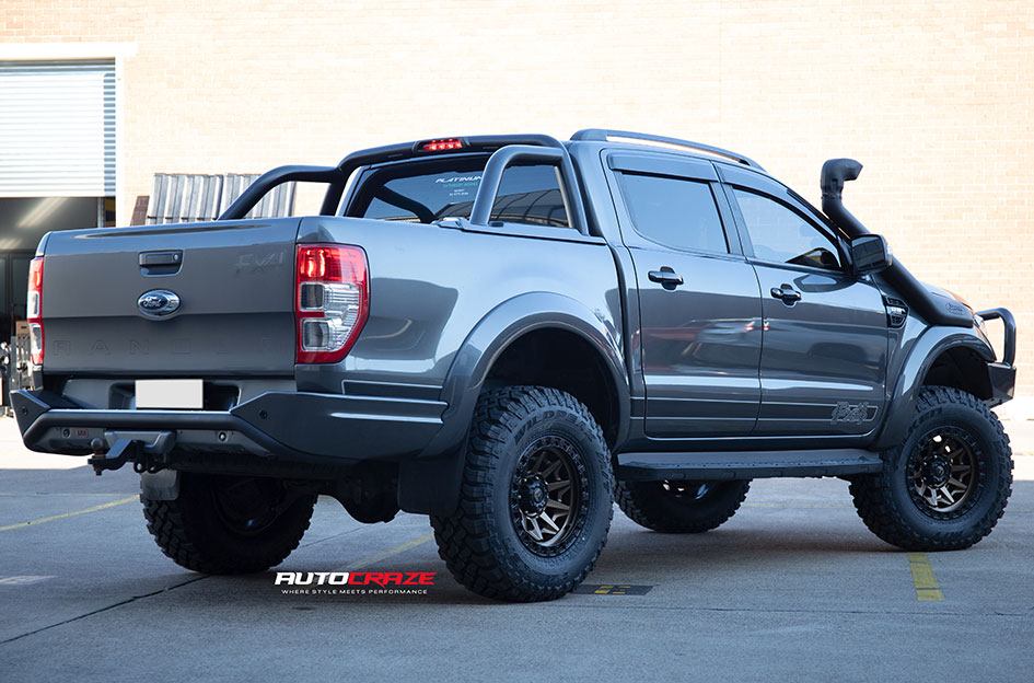 FORD RANGER FUEL COVERT BRONZE BLACK RING 