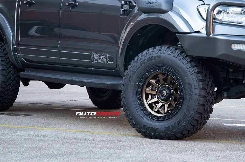 FORD RANGER FUEL COVERT BRONZE BLACK RING 