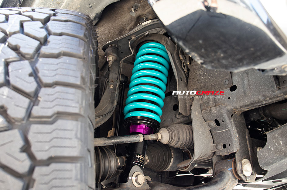FORD RANGER FUEL FLAME GLOSS BLACK MILLED