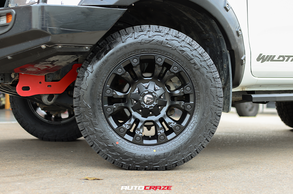 FORD RANGER FUEL VAPOR MATTE BLACK