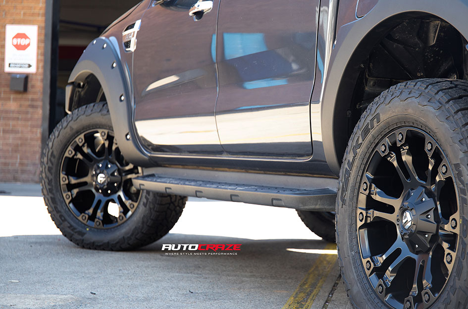 FORD RANGER FUEL VAPOR MATTE BLACK