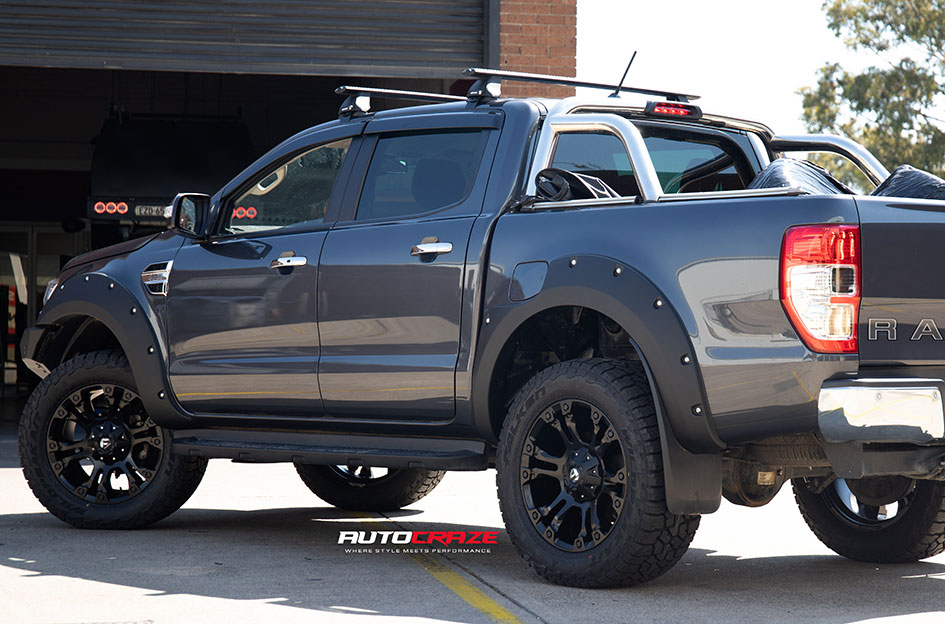 FORD RANGER FUEL VAPOR MATTE BLACK