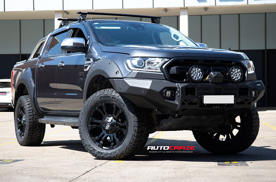 FORD RANGER FUEL VAPOR MATTE BLACK
