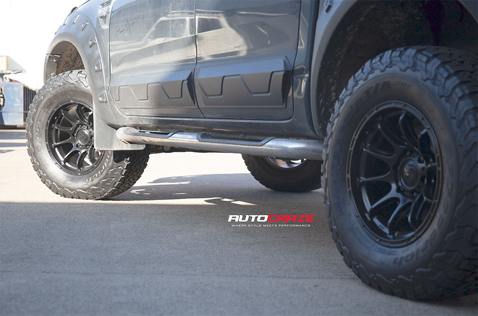 FORD RANGER FUEL VARIANT MATTE BLACK