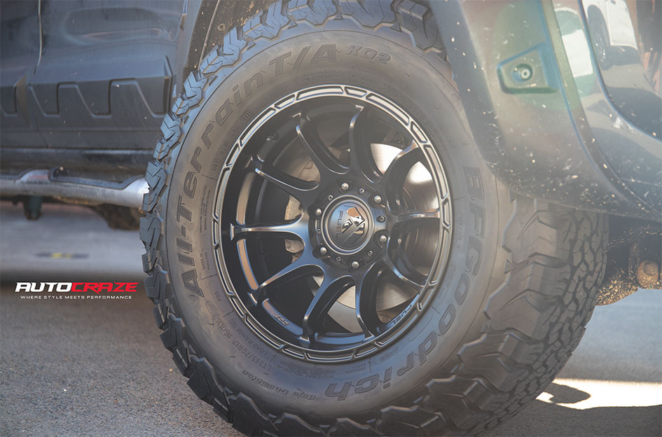FORD RANGER FUEL VARIANT MATTE BLACK