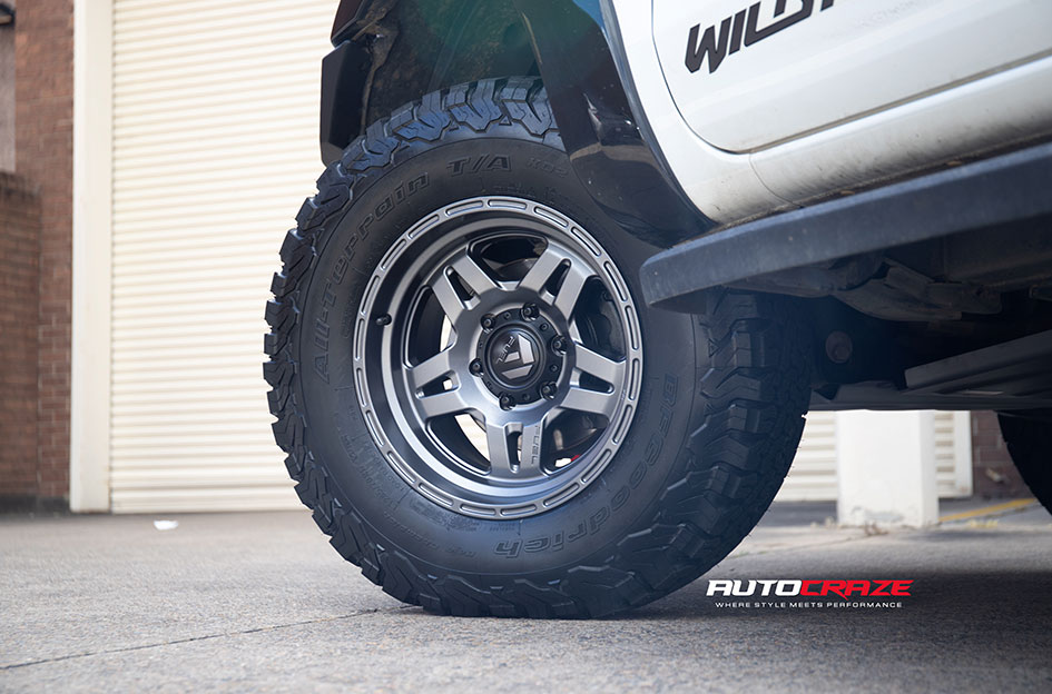 FORD RANGER FUEL OXIDE MATTE GUNMETAL 