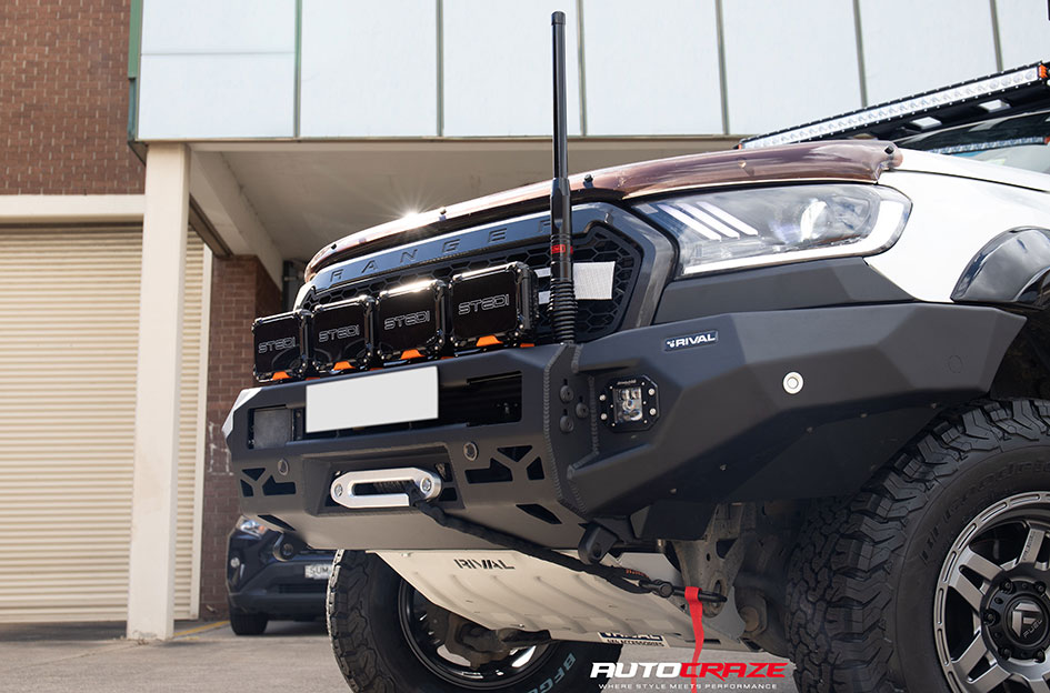 FORD RANGER FUEL OXIDE MATTE GUNMETAL 