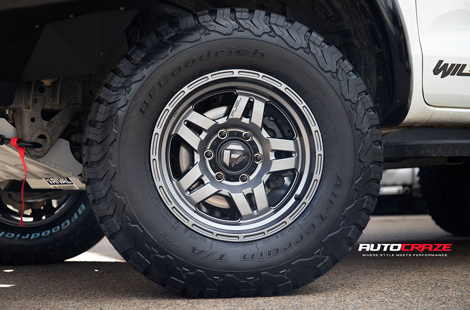 FORD RANGER FUEL OXIDE MATTE GUNMETAL 