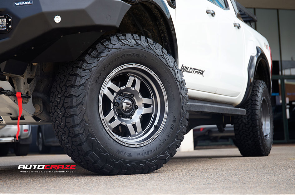 FORD RANGER FUEL OXIDE MATTE GUNMETAL 