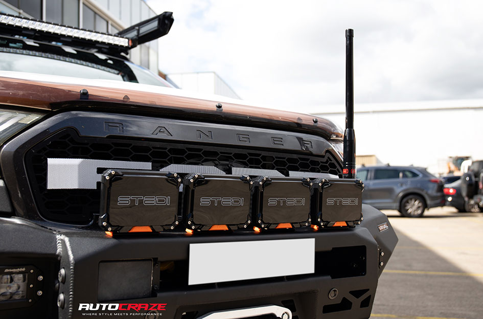 FORD RANGER FUEL OXIDE MATTE GUNMETAL 
