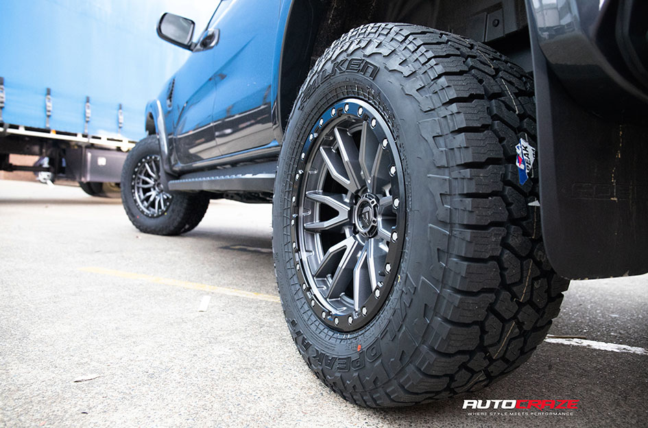 FORD RANGER NEXT GEN FUEL REBEL MATTE GUNMETAL 