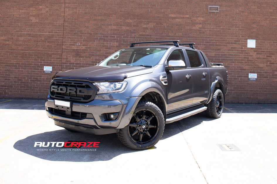 FORD RANGER FUEL COUPLER SATIN BLACK