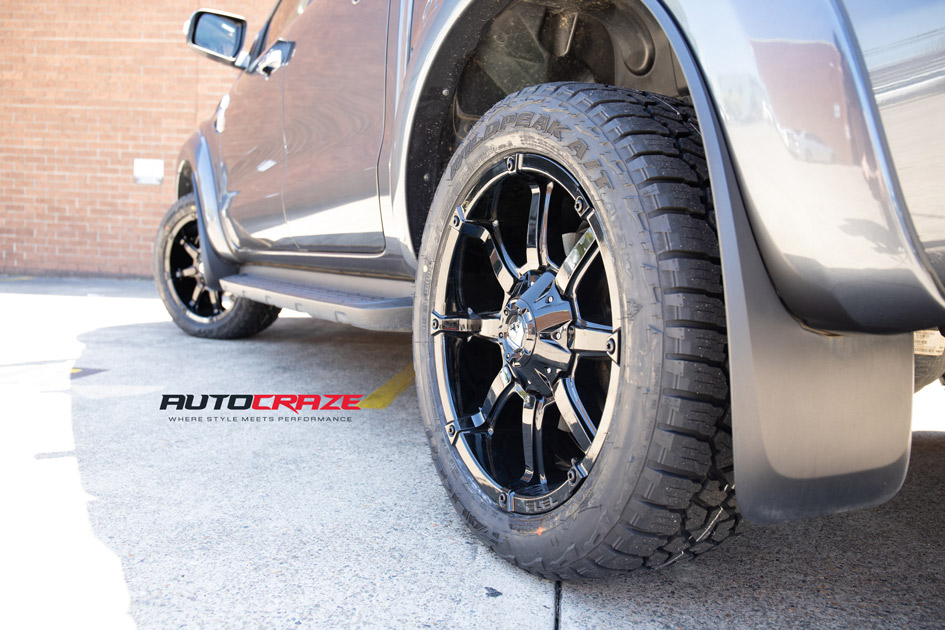 FORD RANGER FUEL COUPLER SATIN BLACK