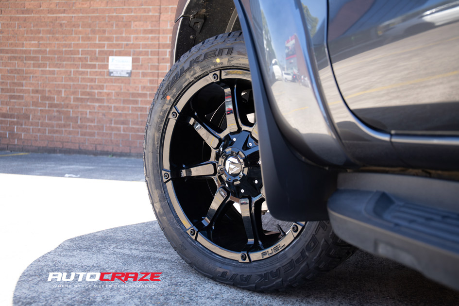 FORD RANGER FUEL COUPLER SATIN BLACK