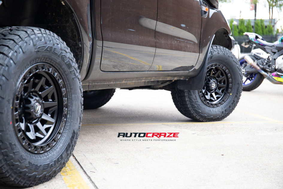 FORD RANGER FUEL COVERT MATTE BLACK