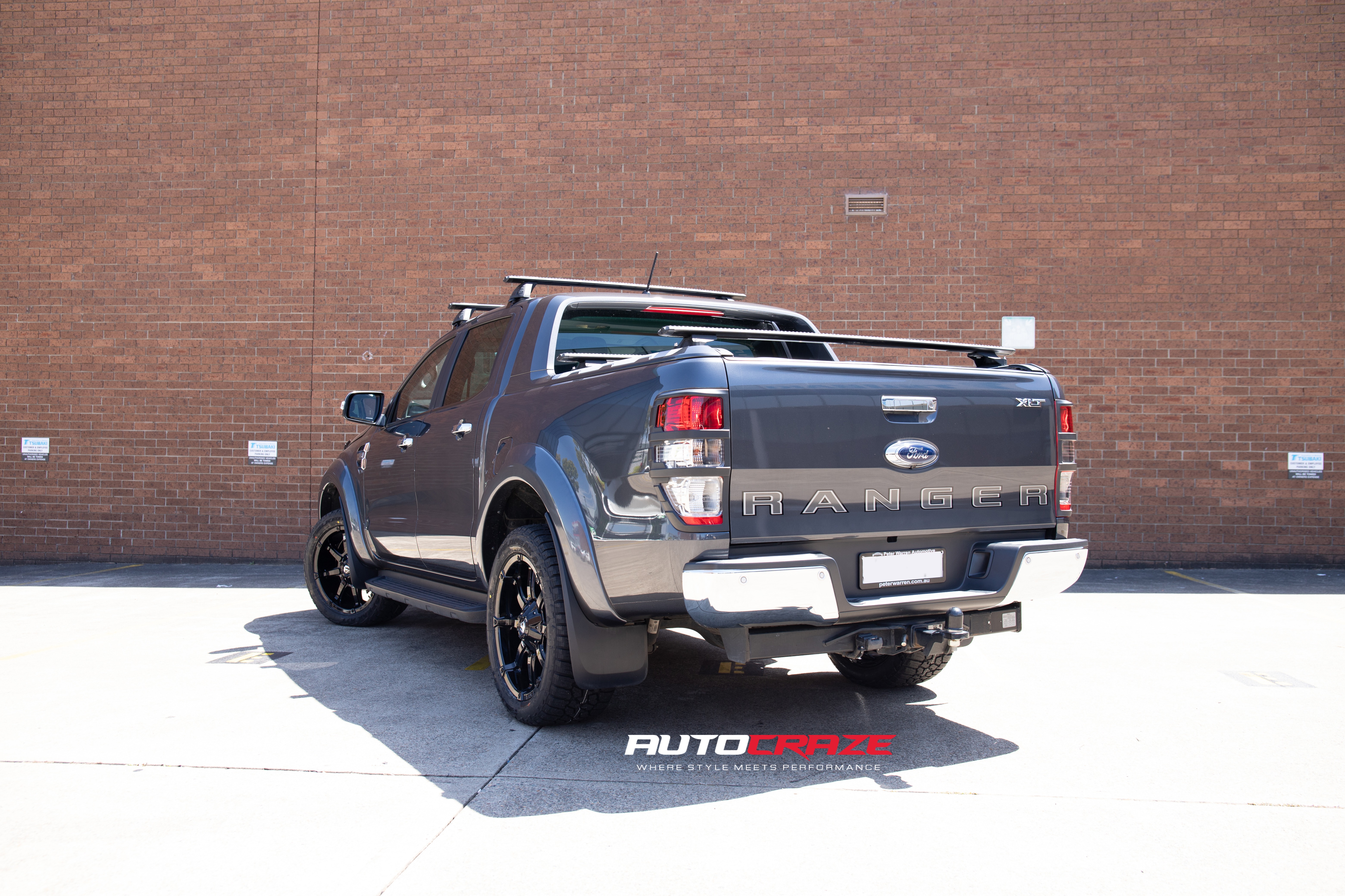 FORD RANGER FUEL COUPLER SATIN BLACK