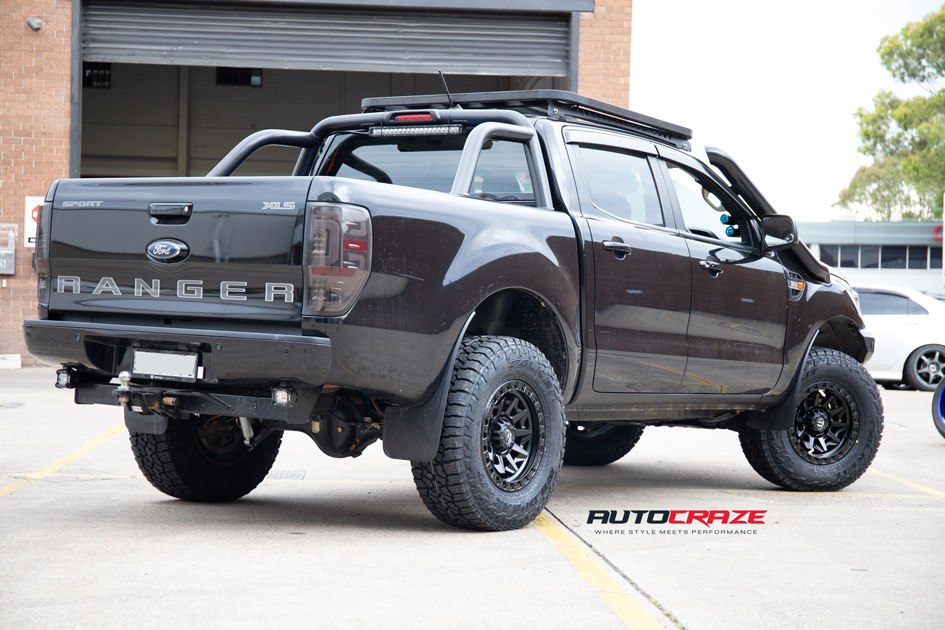 FORD RANGER FUEL COVERT MATTE BLACK