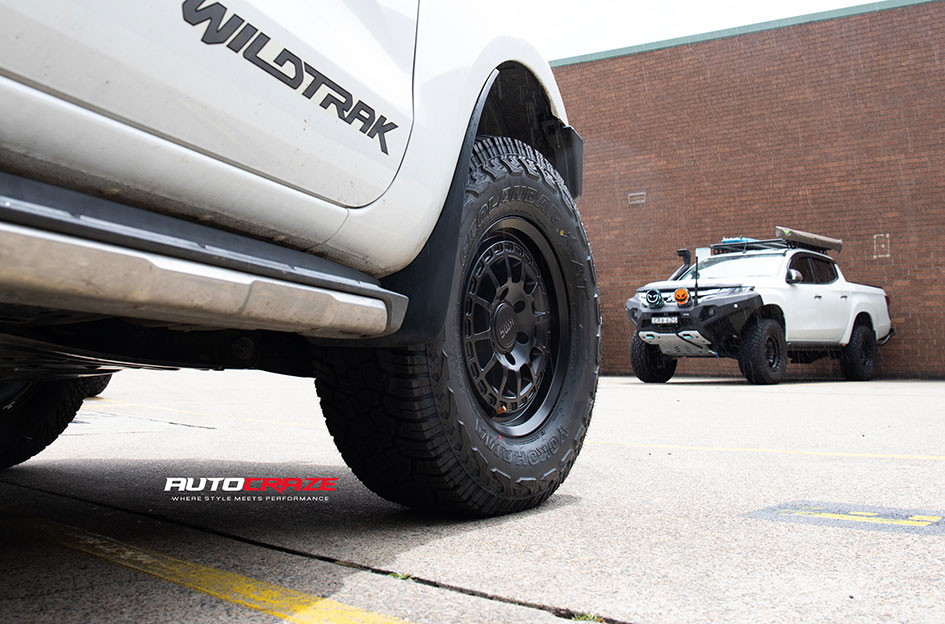 FORD RANGER KMC CANYON SATIN BLACK