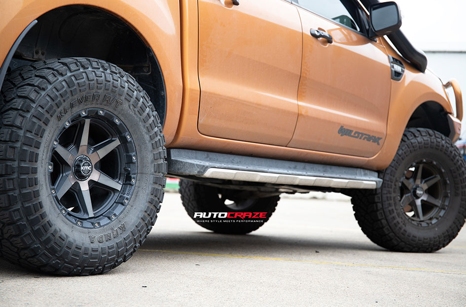 FORD RANGER KMC TEMPO SATIN BLACK W/ GRAY TINT