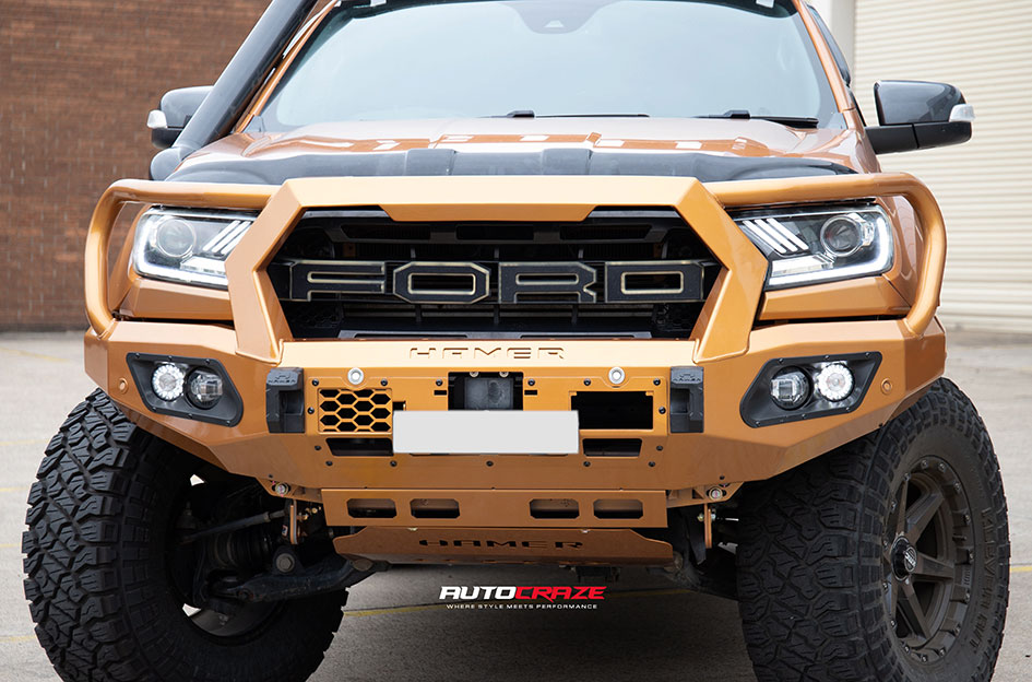 FORD RANGER KMC TEMPO SATIN BLACK W/ GRAY TINT
