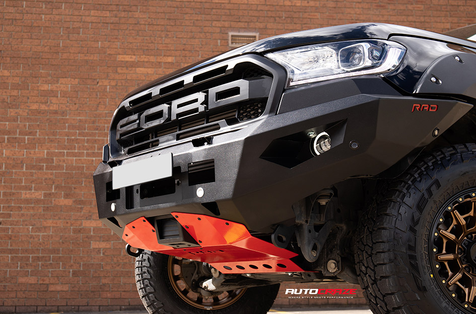 FORD RANGER KMC CARNAGE MATTE BRONZE BLACK LIP