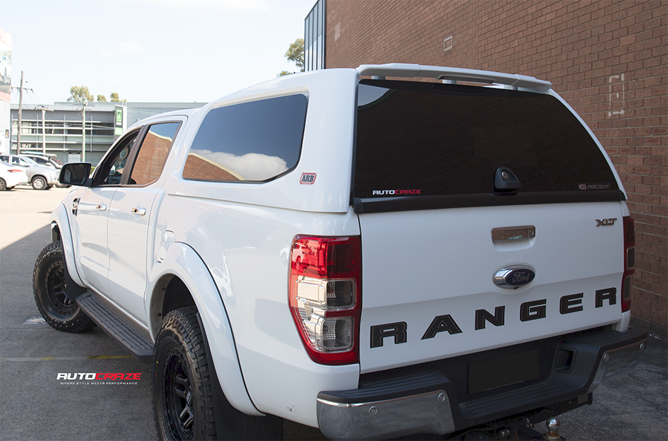 FORD RANGER KING BARRETT SATIN BLACK
