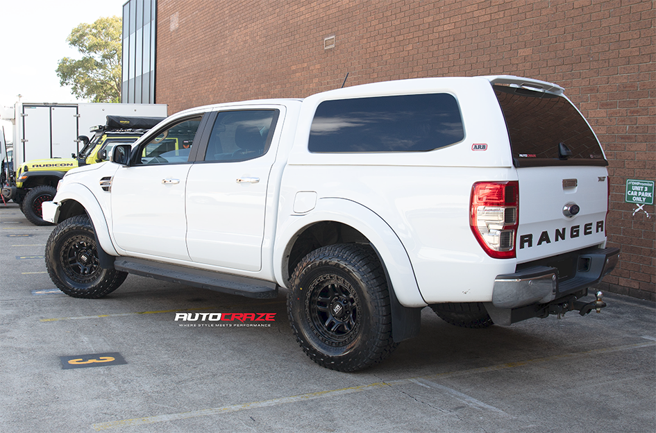 FORD RANGER KING BARRETT SATIN BLACK