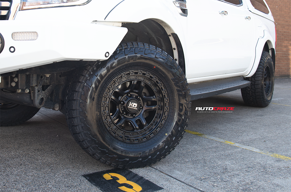 FORD RANGER KING BARRETT SATIN BLACK