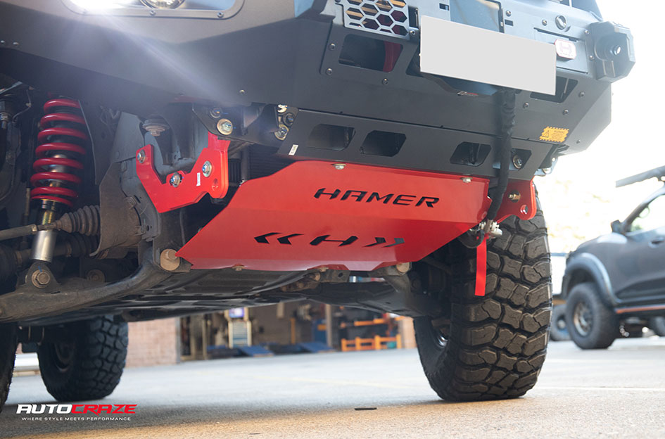 FORD RANGER KING D-HOLE BLACK 