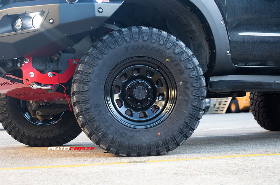 FORD RANGER KING D-HOLE BLACK 