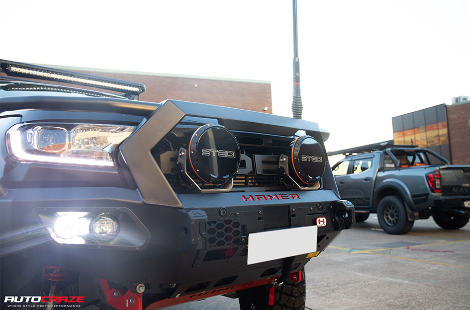 FORD RANGER KING D-HOLE BLACK 