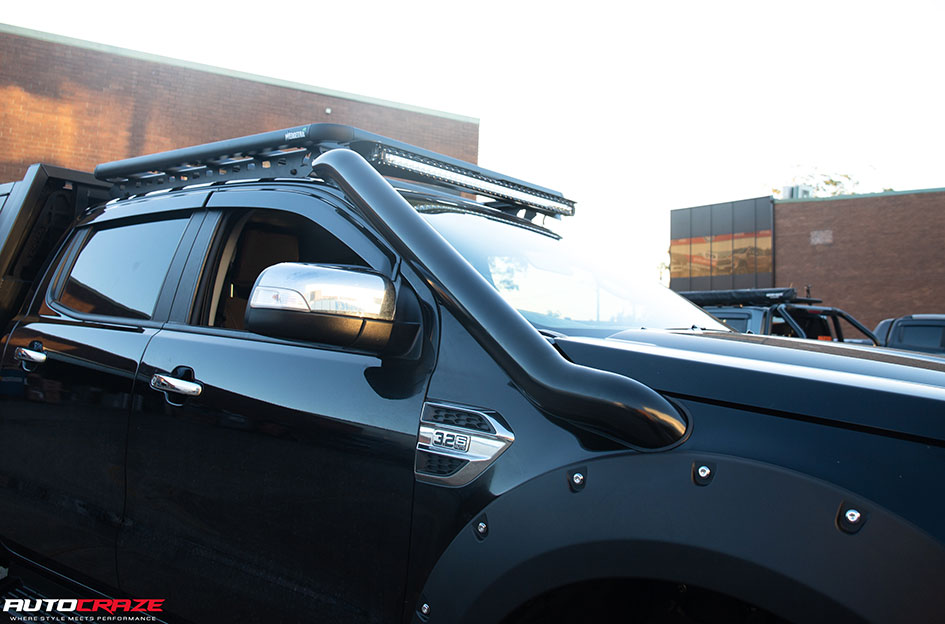 FORD RANGER KING D-HOLE BLACK 