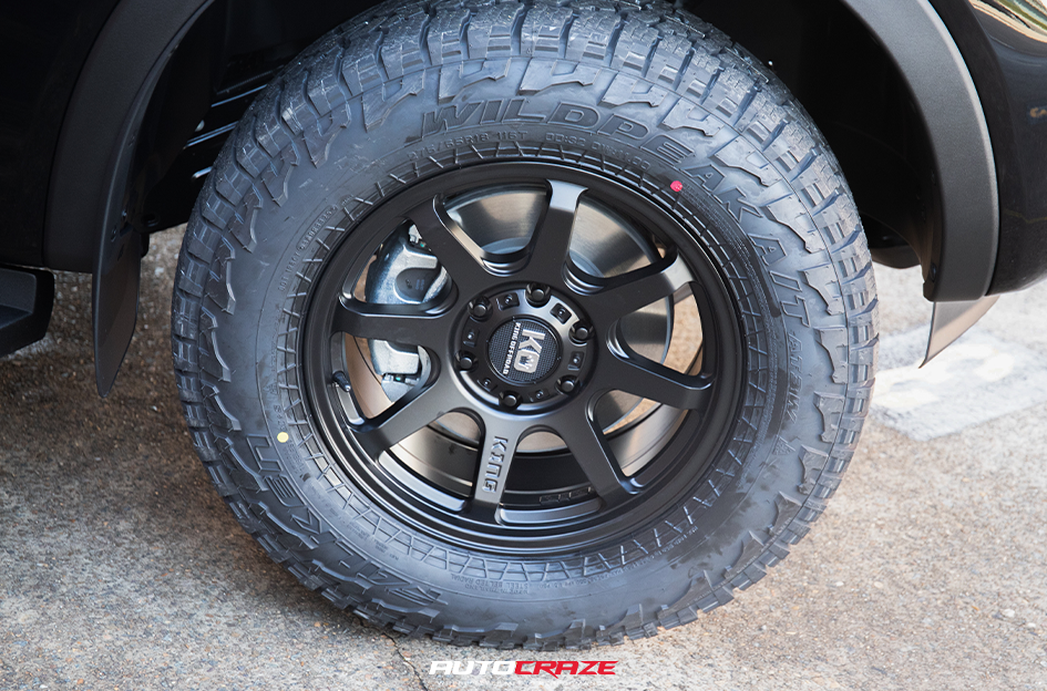FORD RANGER KING GRAPPLER SATIN BLACK