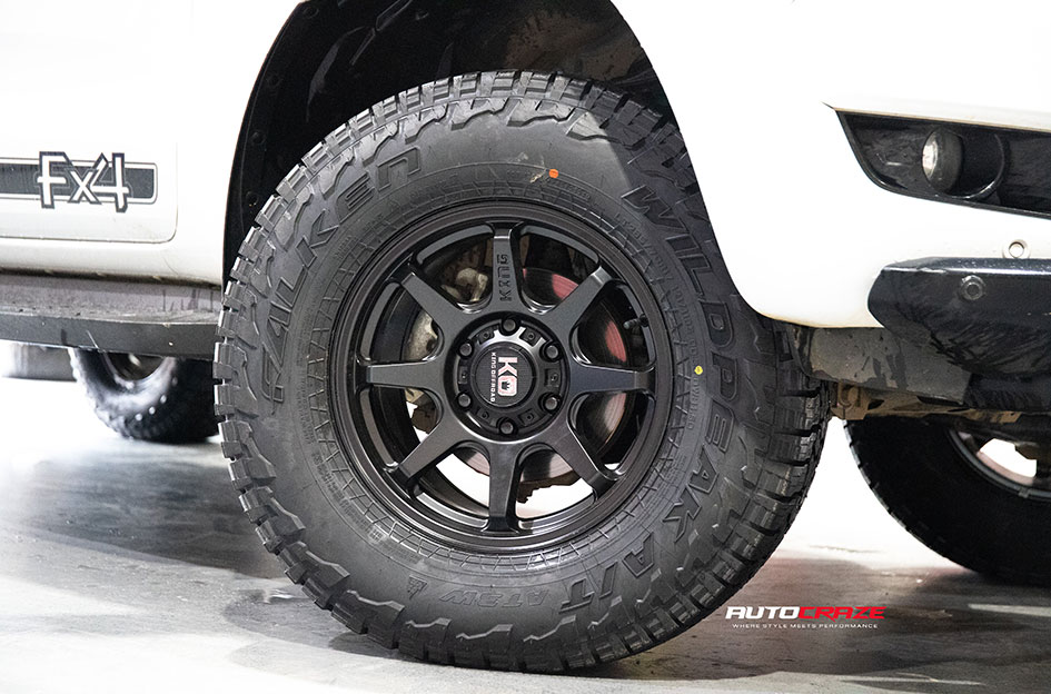 FORD RANGER KING GRAPPLER SATIN BLACK