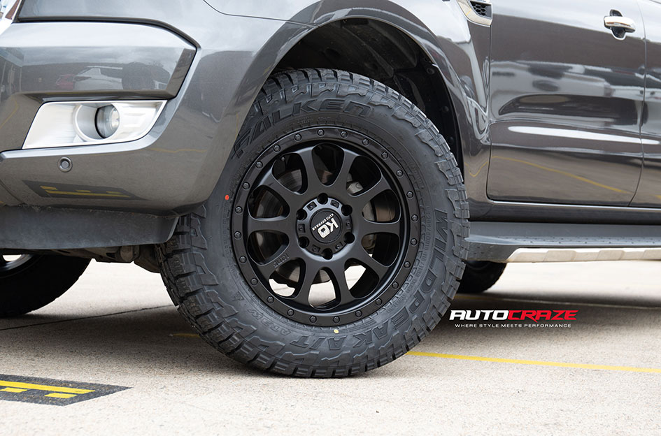 FORD RANGER KING HURRICANE SATIN BLACK