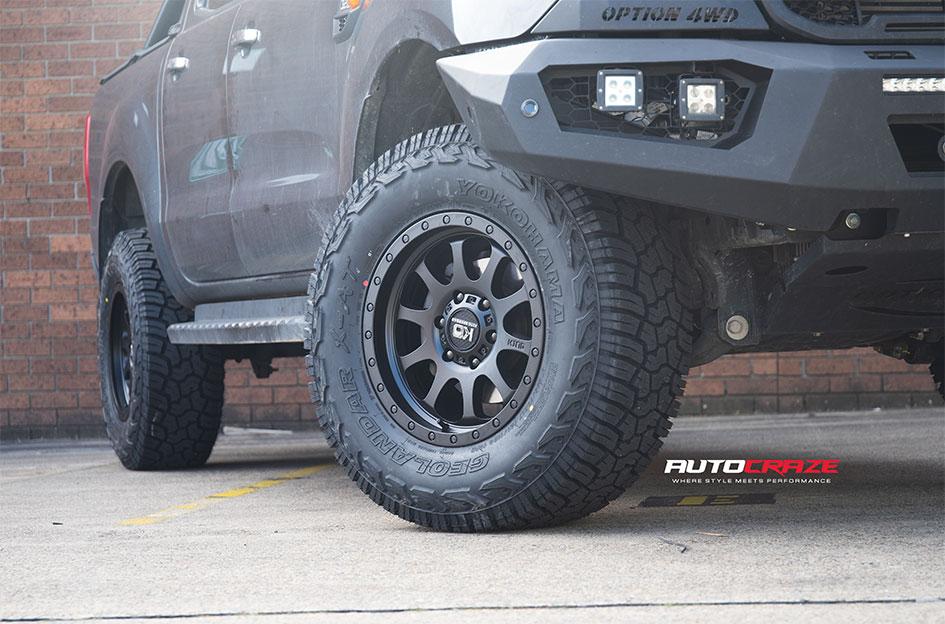 FORD RANGER KING HURRICANE SATIN BLACK