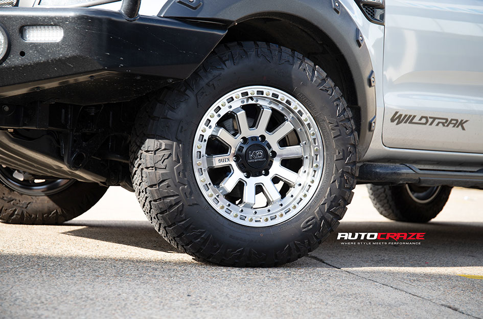 FORD RANGER KING SNATCH GUN METAL MACHINED 