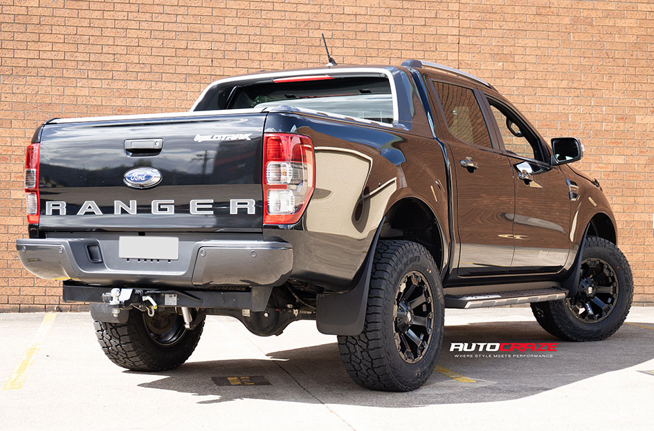FORD RANGER KING AMBUSH SATIN BLACK 