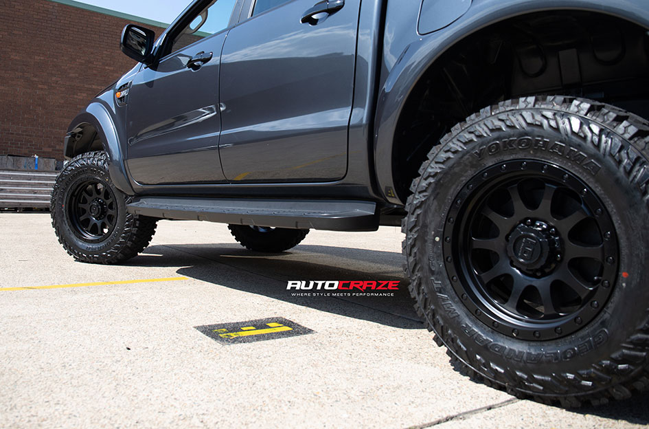 FORD RANGER KING HURRICANE SATIN BLACK