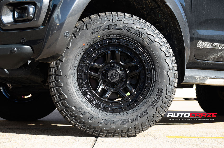 FORD RANGER KING BARRETT SATIN BLACK