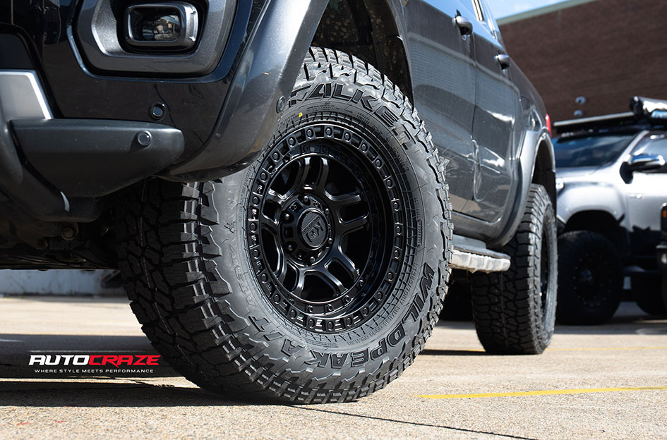 FORD RANGER KING BARRETT SATIN BLACK