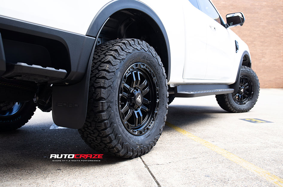 FORD RANGER NEXT GEN ADVANTI AXR PREDATOR 6 MATTE BLACK 