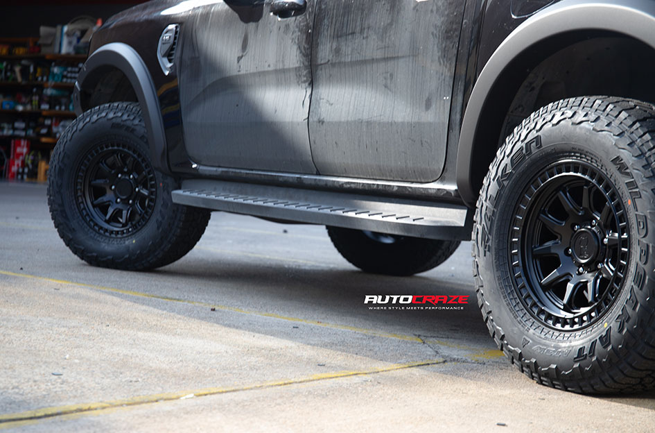FORD RANGER NEXT GEN BLACK RHINO CALICO MATTE BLACK