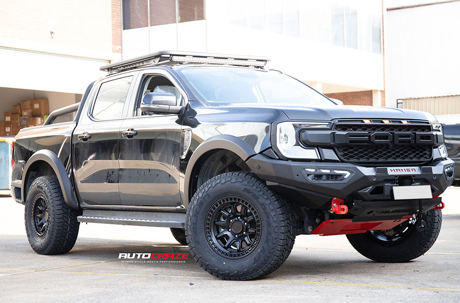 FORD RANGER NEXT GEN BLACK RHINO CALICO MATTE BLACK